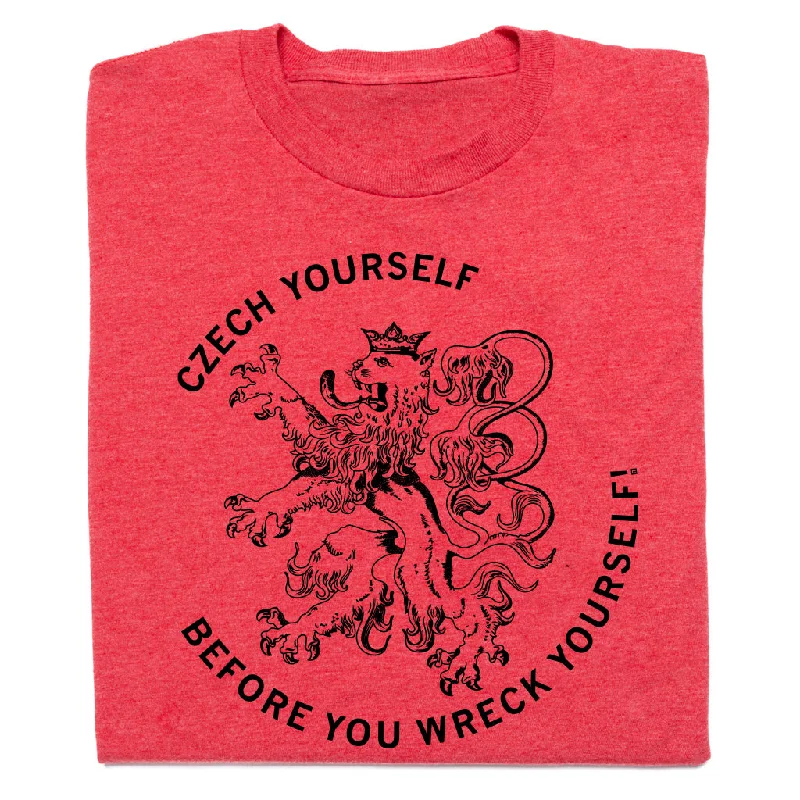 Soft Cotton T-shirt-Czech Yourself