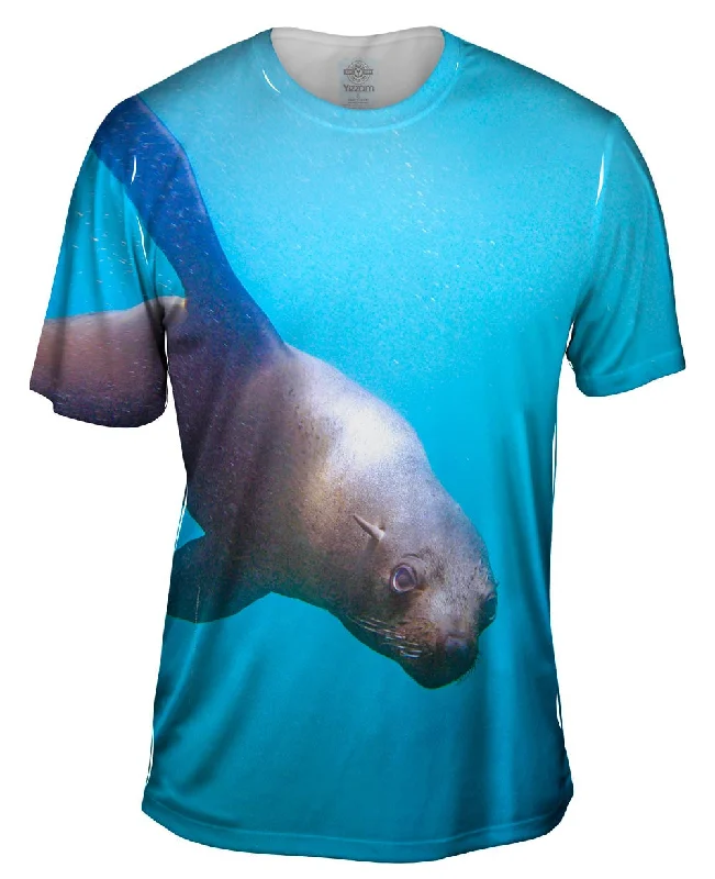 Long Sleeve T-shirt-Clown Fish Wonder Underwater