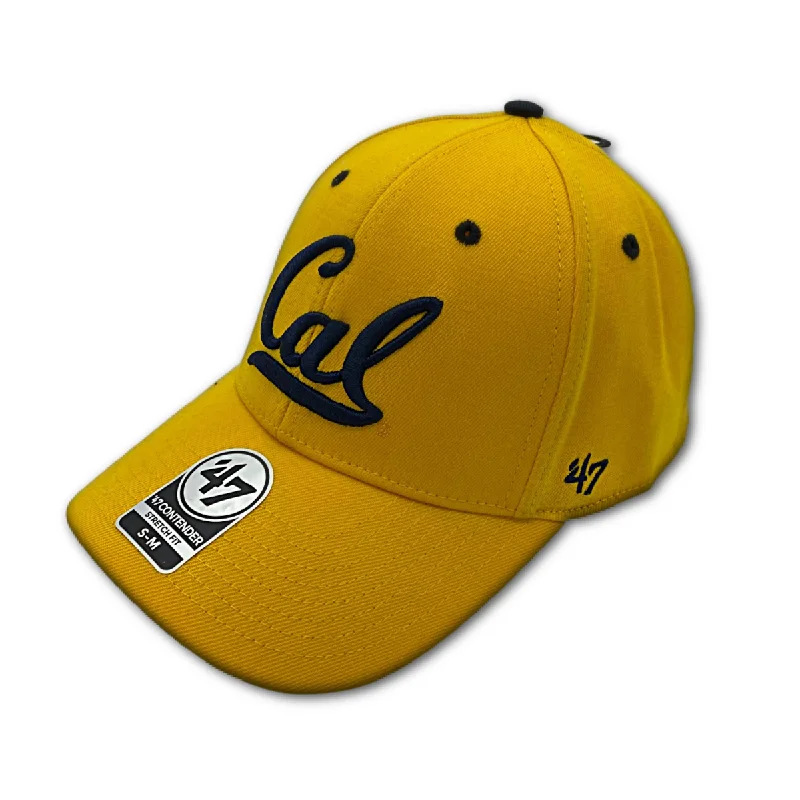 Iconic Baseball Cap-CAL BERKELEY GOLDEN BEARS GOLD KICKOFF 47 CONTENDER WOOL STRETCH FIT