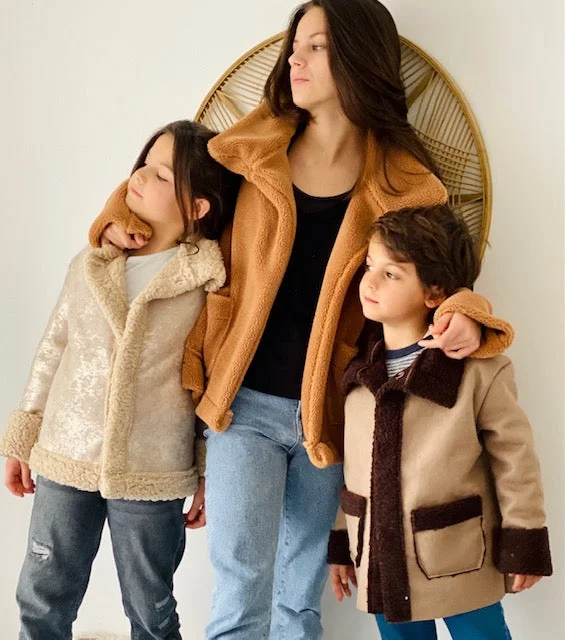 Cool Casual Jacket-You Made My Day Mini Sweet Winter Biker Jacket