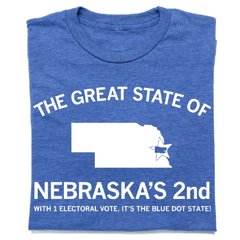 Fresh Graphic T-shirt-Nebraska’s Second