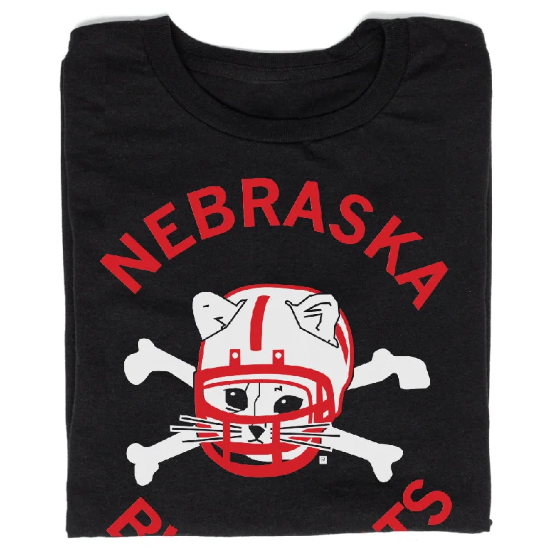 Printed T-shirt-Nebraska Blackcats