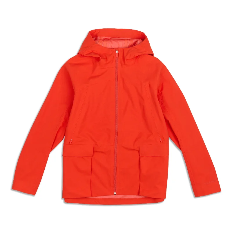 Adjustable Fit Jacket-StretchSeal™ Relaxed Rain Jacket