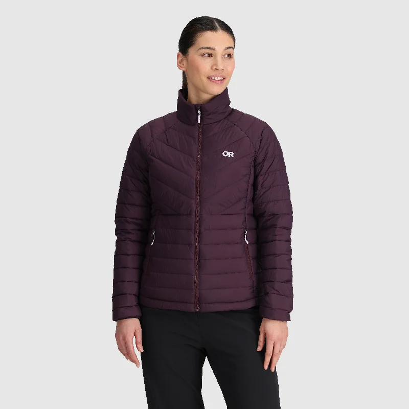 Zipper Jacket-Women's Transcendent Down Jacket