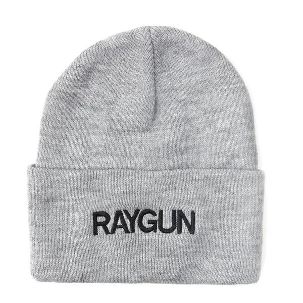 Trendy T-shirt-RAYGUN Block Text Logo Beanie