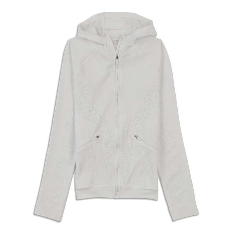 Zip-Up Hoodie Jacket-Ventilate Jacket - Resale