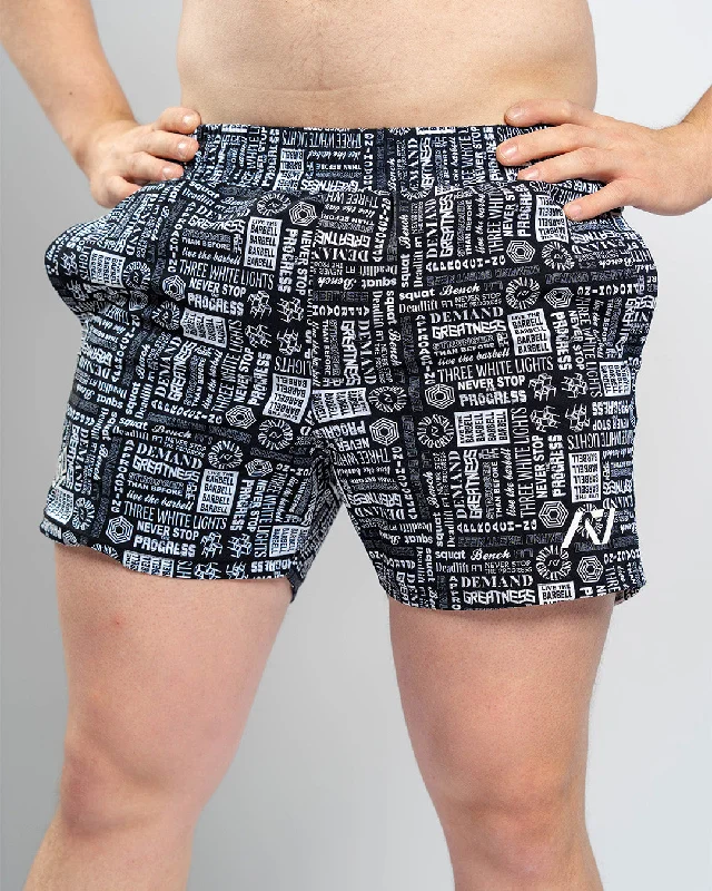 Hipster Shorts-360Go 1Z Shorts - Affirmation