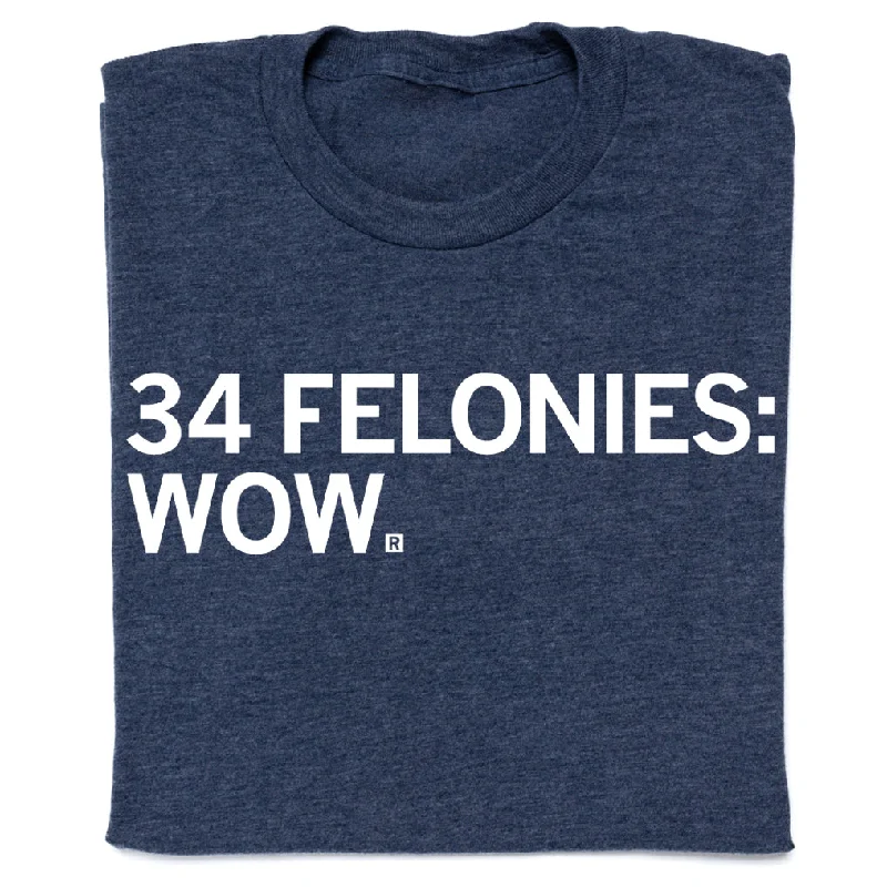 Weekend Vibes T-shirt-34 Felonies: Wow