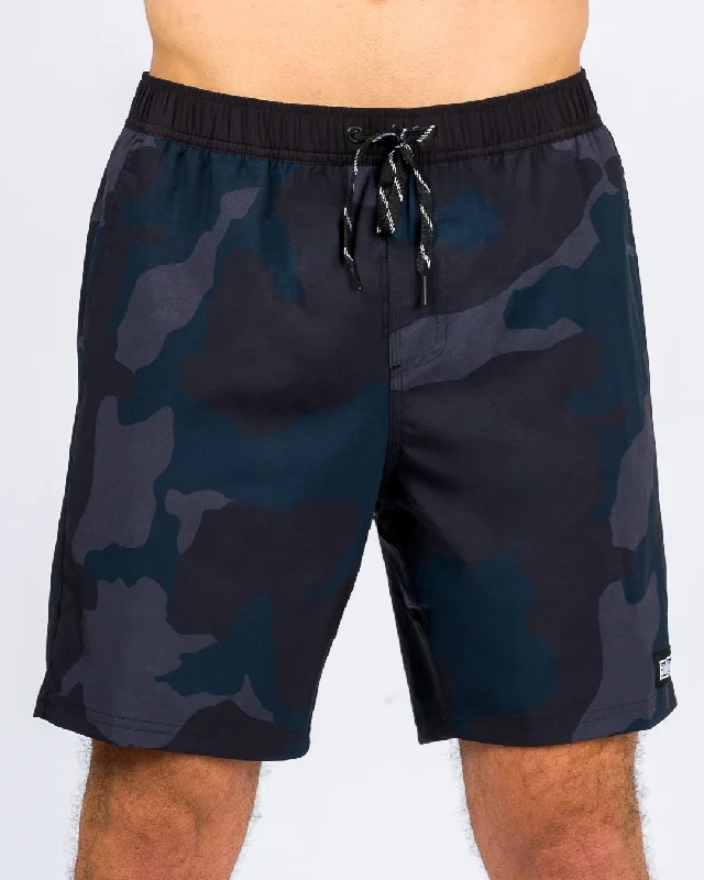 Slim-Tapered Shorts-Levitate Camo Shorts