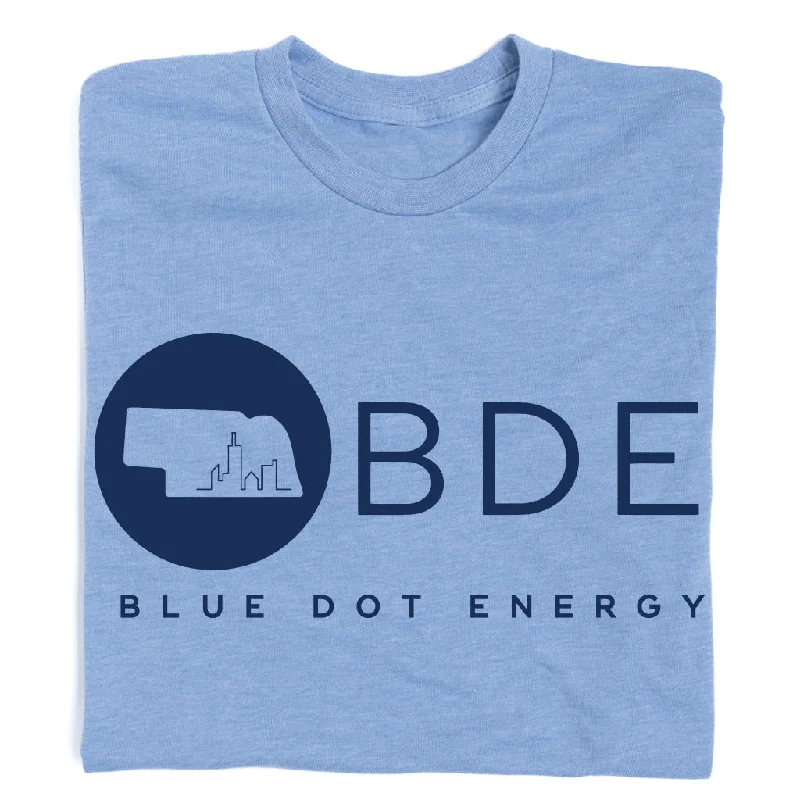 New Era T-shirt-Blue Dot Energy Text