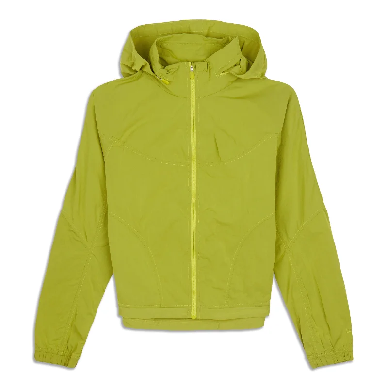 Fitted Jacket-Lightweight Hooded Jacket