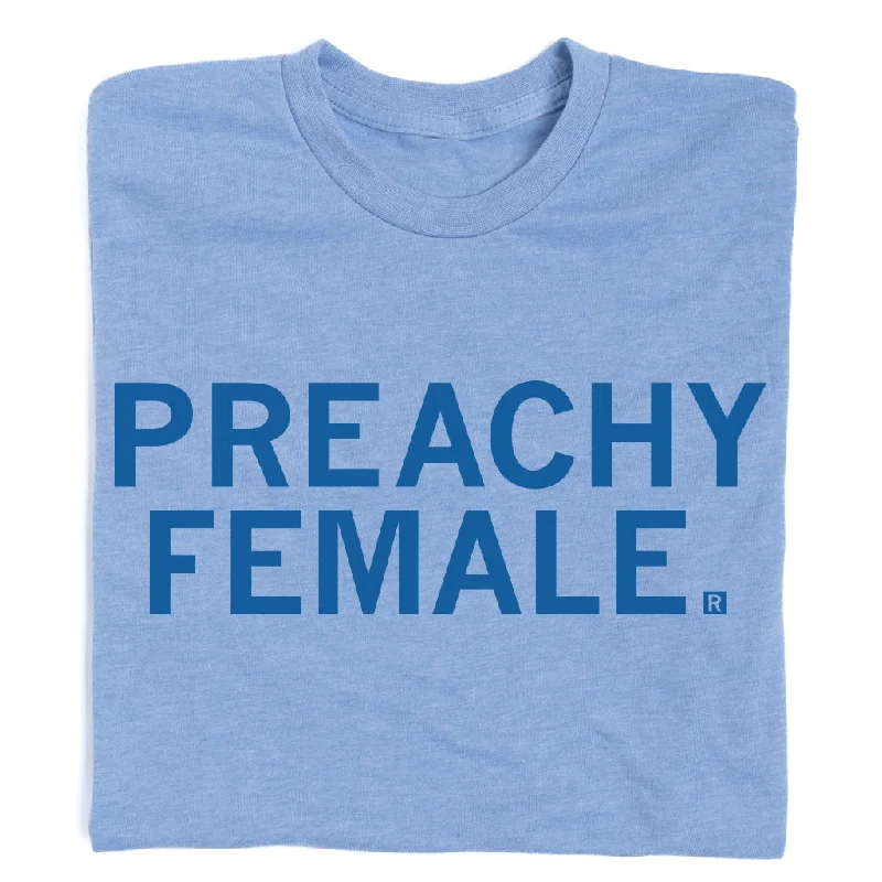 Printed T-shirt-Preachy Female