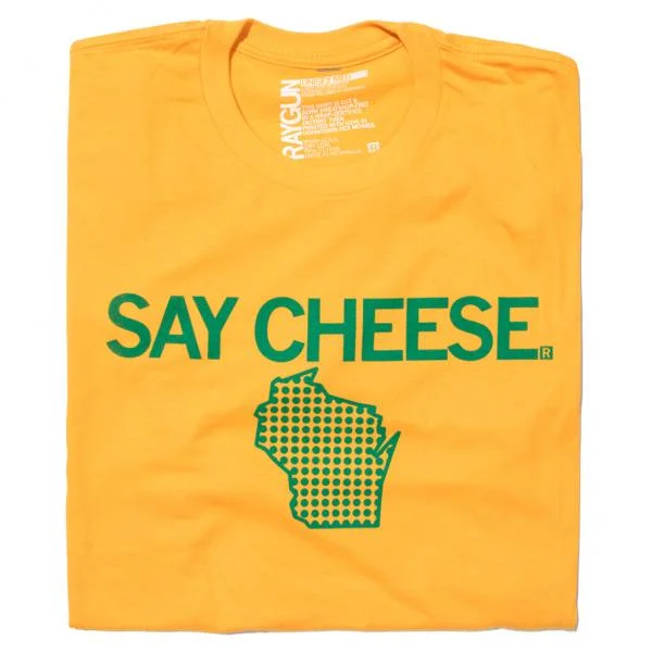 Fresh Graphic T-shirt-Say Cheese Wisconsin (R)