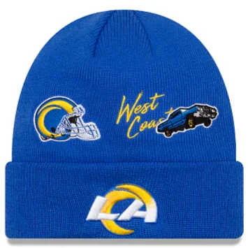 Winter Beanie-NEW ERA LOS ANGELES RAMS CITY TRANSIT KNIT