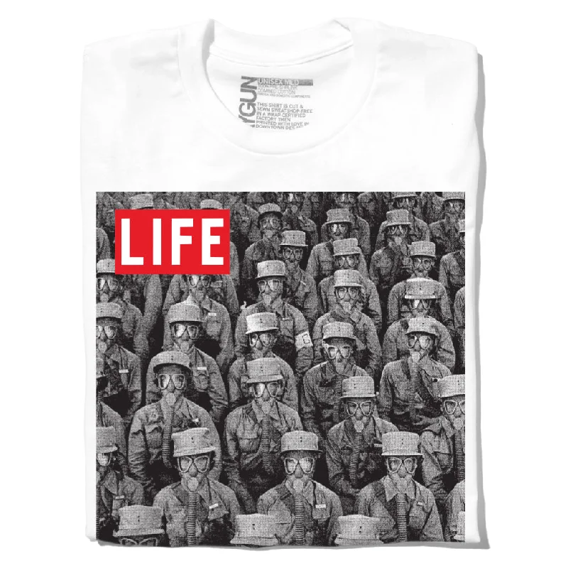 Urban Life T-shirt-LIFE Magazine: Gas Mask