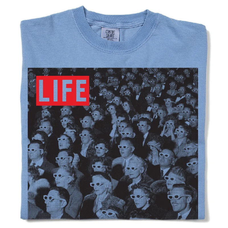 Printed Logo T-shirt-LIFE Magazine: Movies Heavyweight