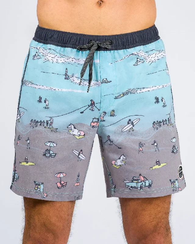 Slim Leg Shorts-Locals Shorts