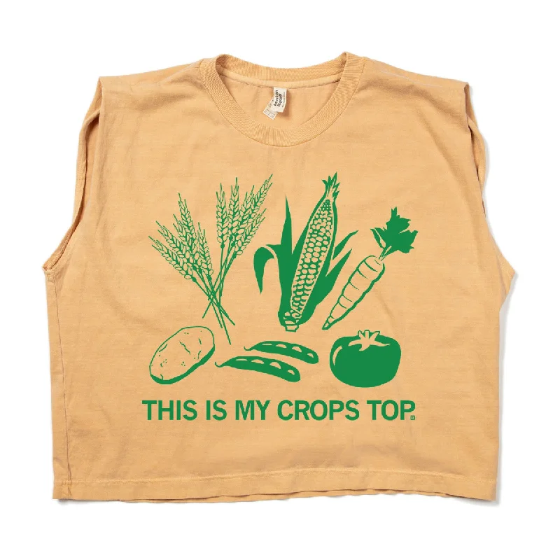 Quick-Dry Tee-This Is My Crops Top Muscle Crop Top