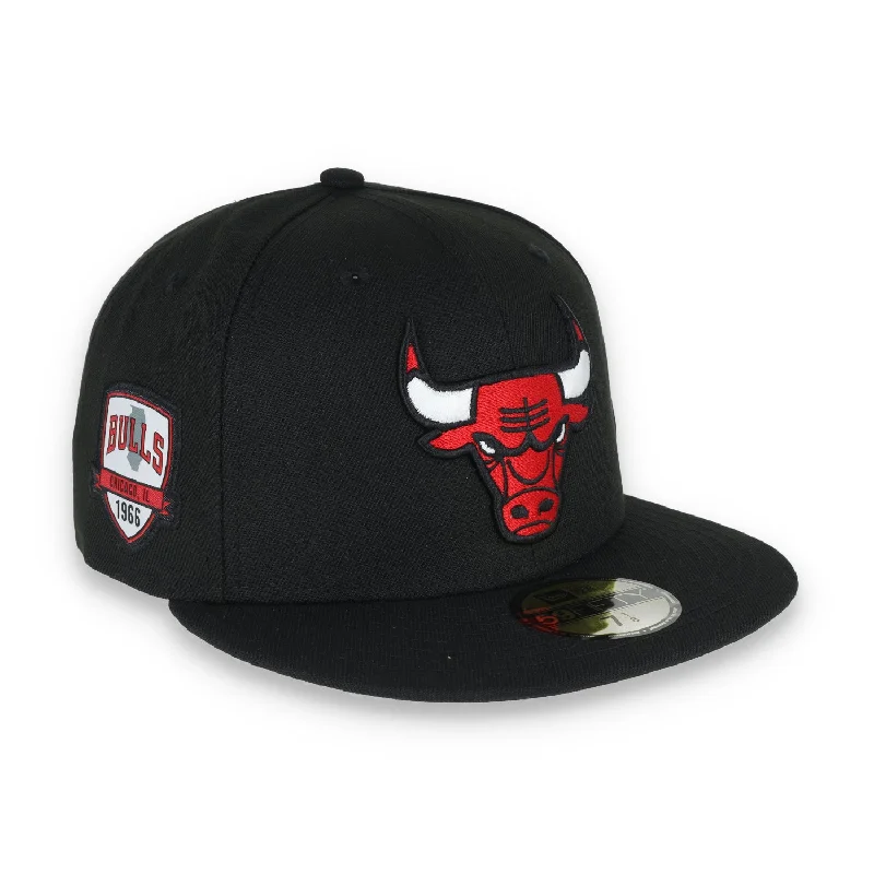 Outdoor Lifestyle Hat-NEW ERA CHICAGO BULLS INAUGURAL SEASON PATCH 59FIFTY FITTED HAT