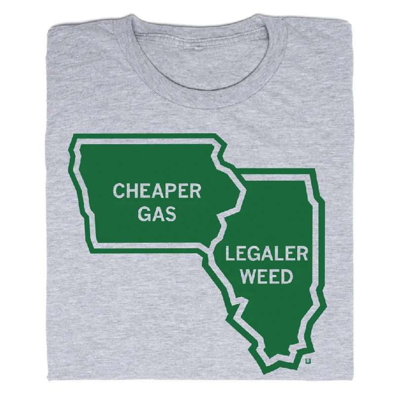 Soft Touch T-shirt-Cheaper Gas Legal Weed