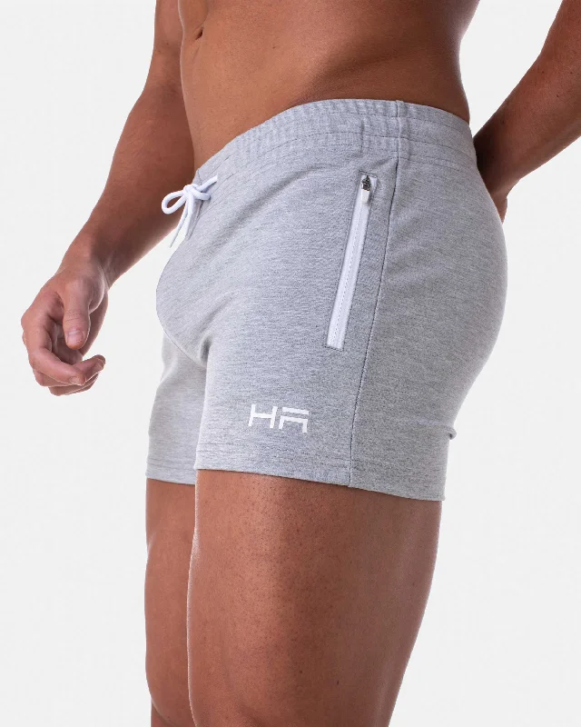 Board Shorts-Squat 3.5" Shorts - Grey Marle