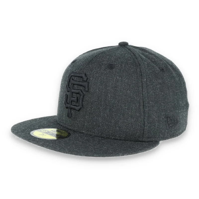 All-Day Hat-NEW ERA 59FIFTY FITTED SAN FRANCISCO GIANTS- heather blk/ blk