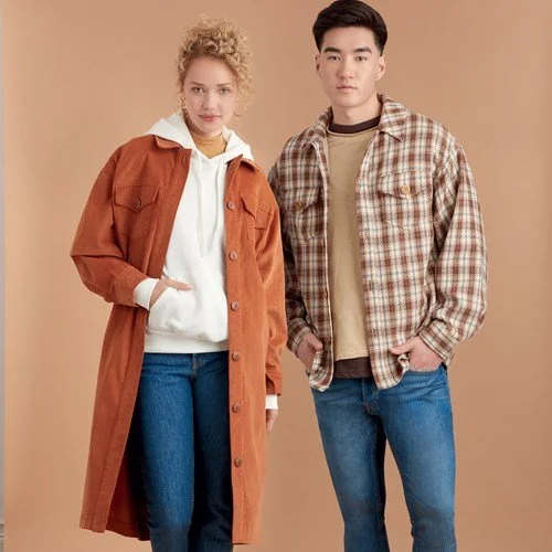 All-Weather Jacket-Simplicity Unisex Jackets S9388