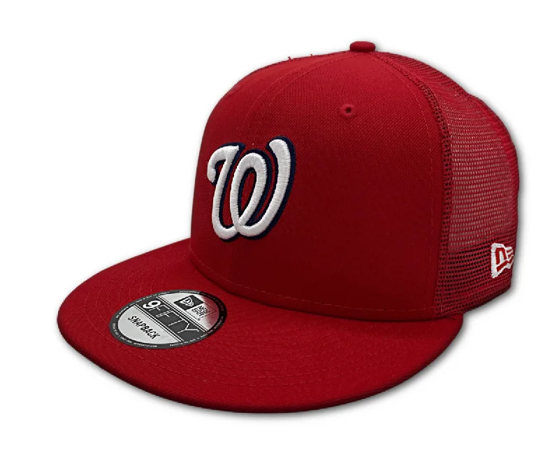 Sun Hat-New Era Washington Nationals 9FIFTY Classic Trucker Hat