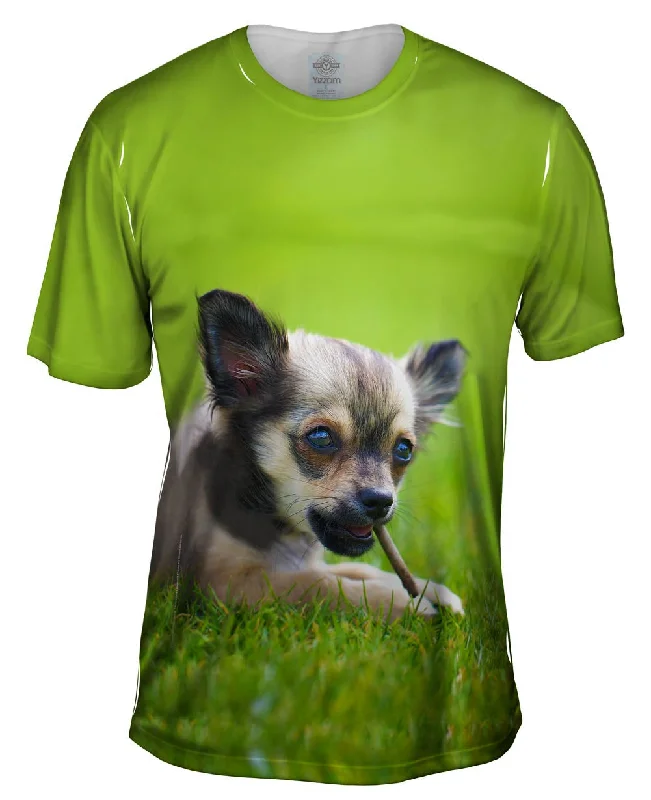 Urban Life T-shirt-Chihuaha Loves To Chew