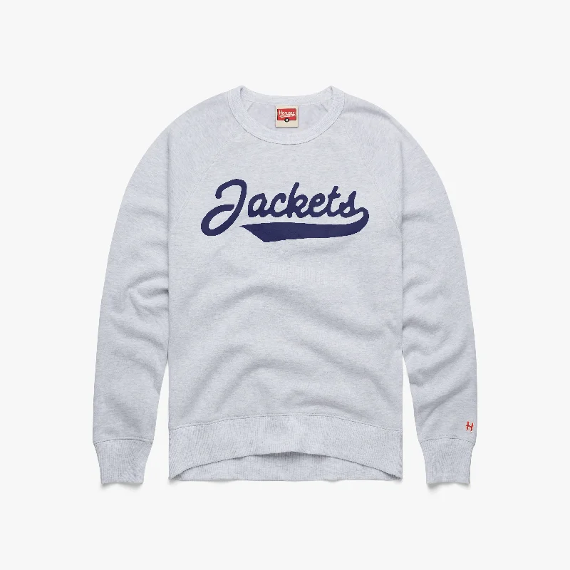 Commuter Jacket-Script Jackets Crewneck