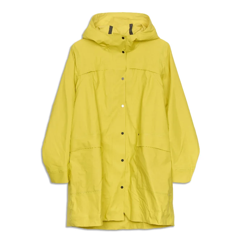 Zipper Jacket-Into The Drizzle Jacket - Resale