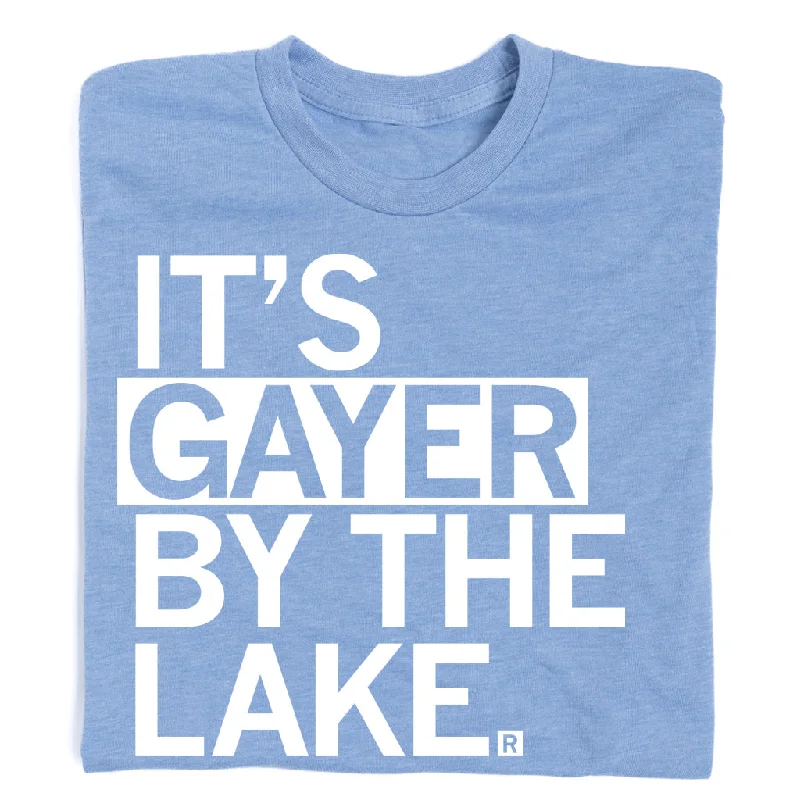 Activewear T-shirt-Gayer By The Lake