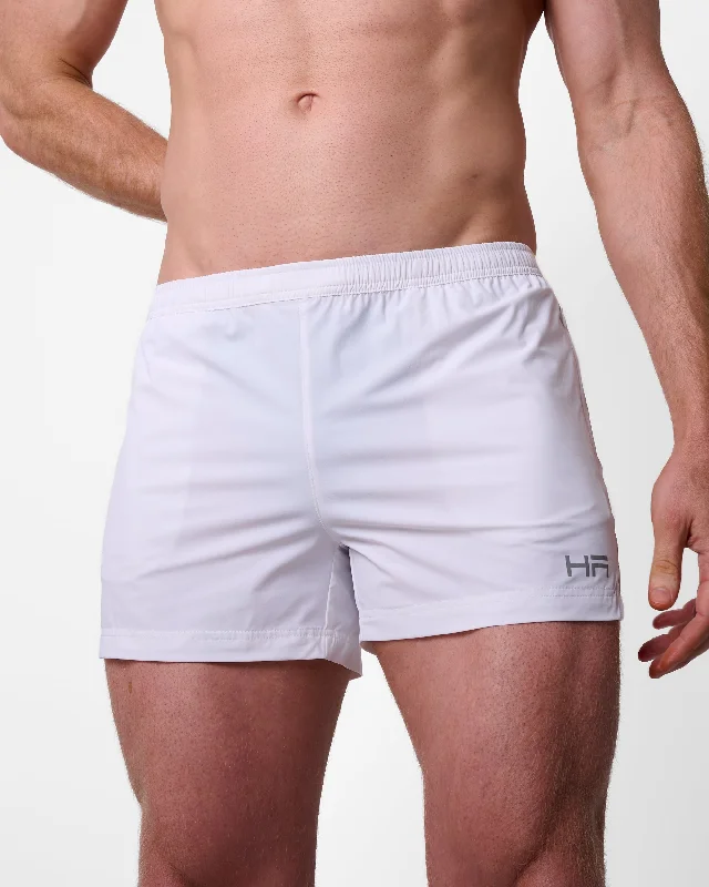 Graphic Shorts-Sprint 3.5" Shorts - White