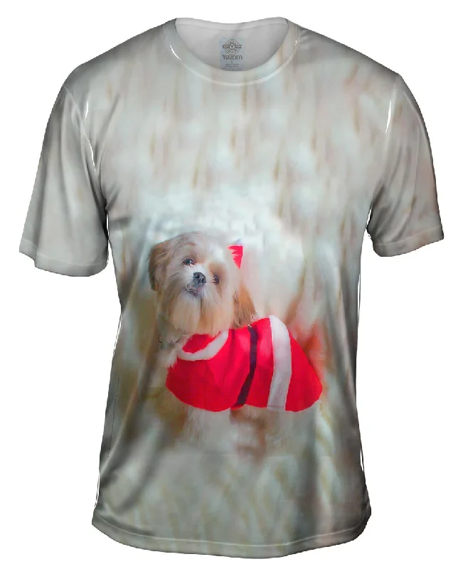 Street Style Tee-Christmas Shihtzu