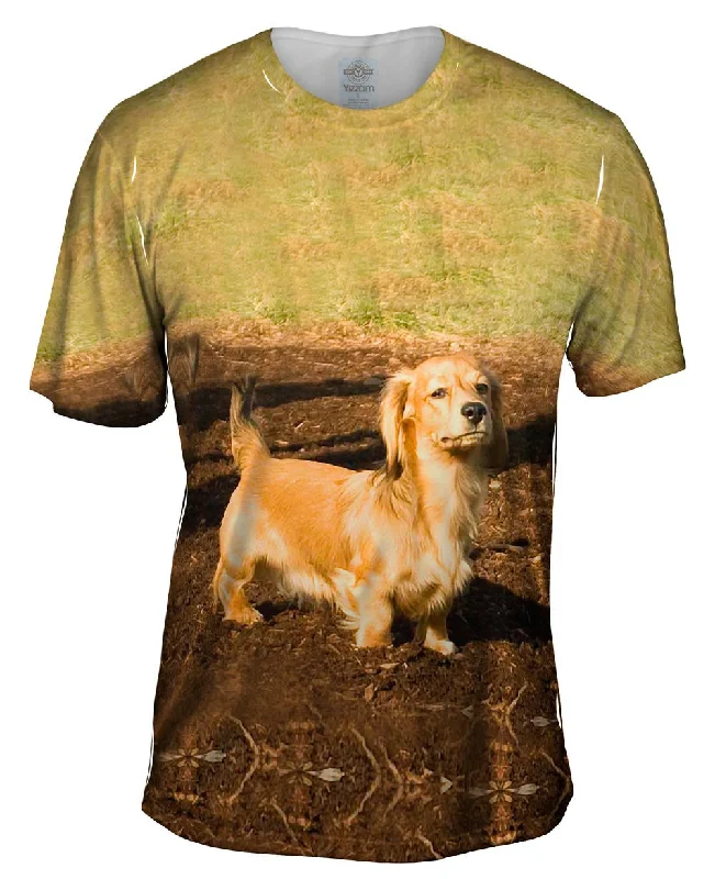 On-Trend T-shirt-Dachshund Hates Mud