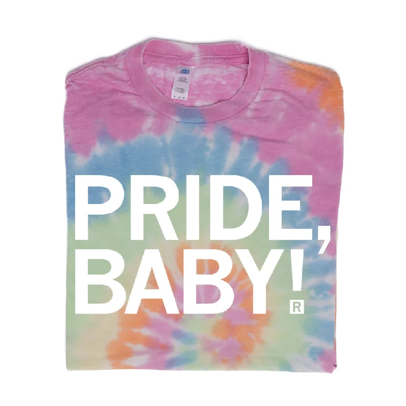 Logo T-shirt-Pride, Baby! Tie Dye