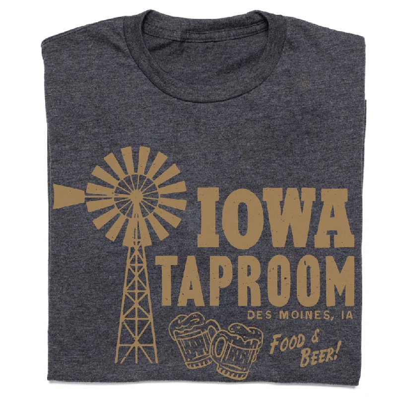 Sports T-shirt-Iowa Taproom Windmill