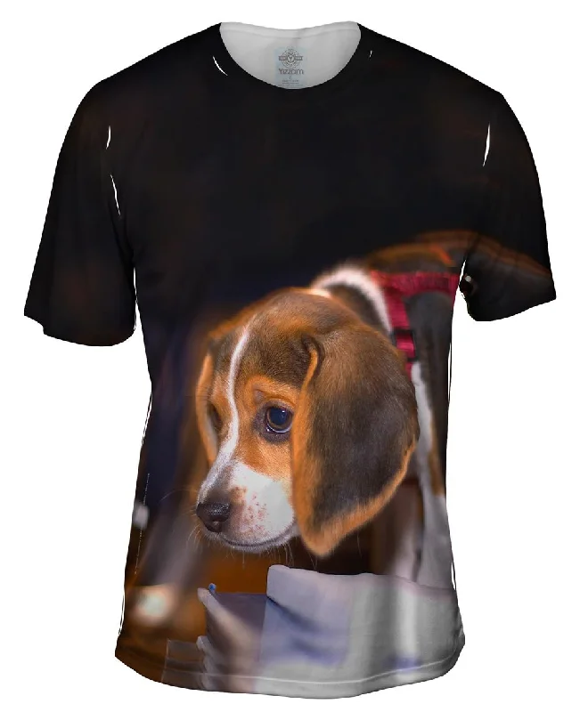 Trendy T-shirt-Cautious Beagle