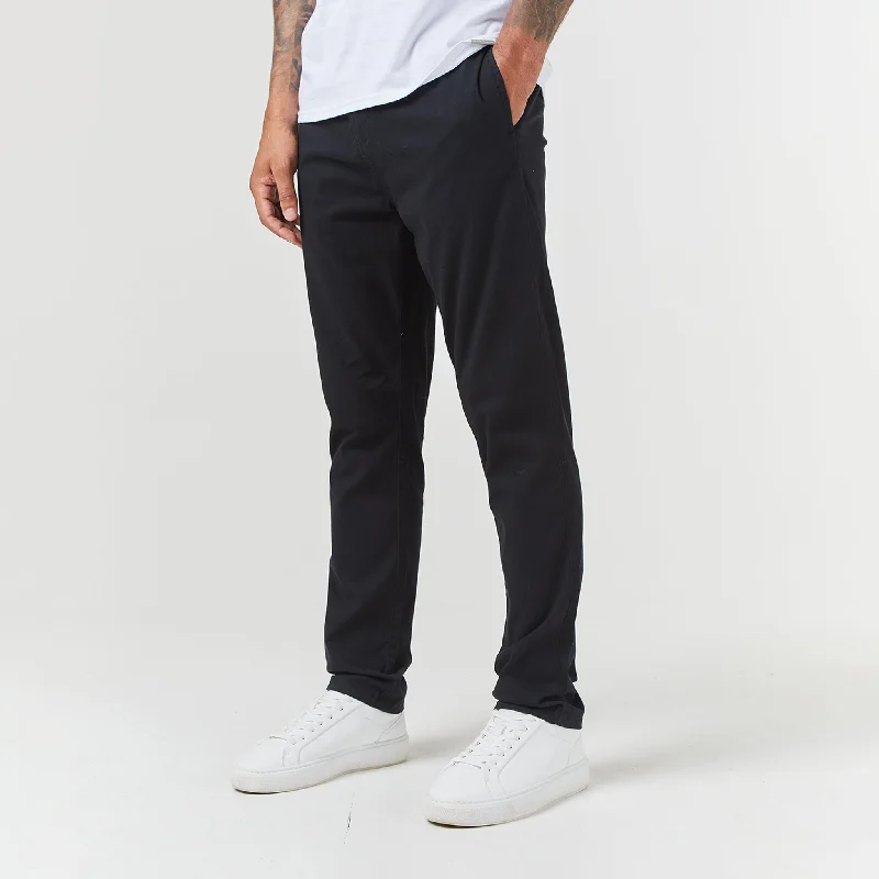 Modern Fit Pants-Classic Chino | Black