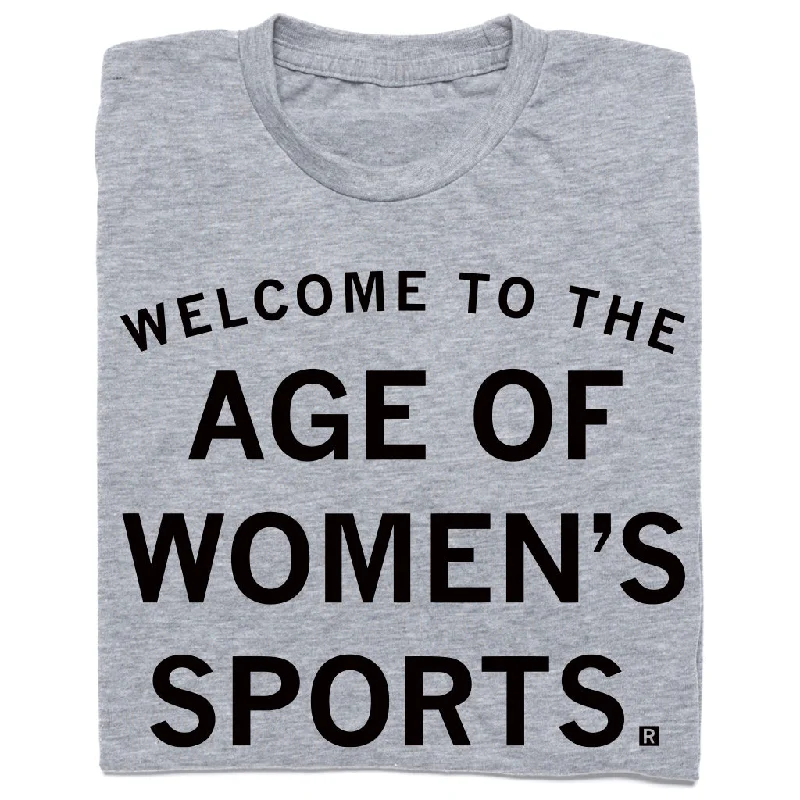 Relaxed Fit T-shirt-The Age of Women’s Sports