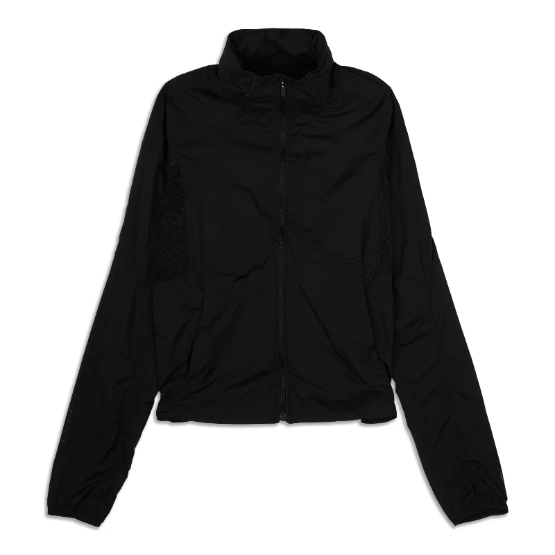 High-Tech Jacket-Classic-Fit Ventilated Running Jacket - Resale