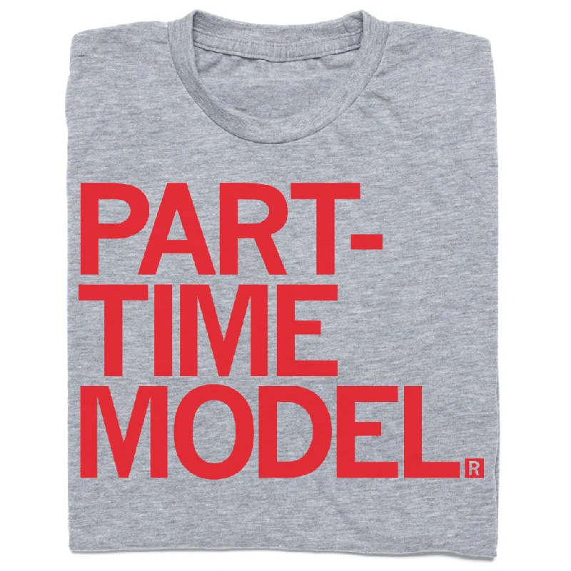 Casual Graphic T-shirt-Part-Time Model (R)