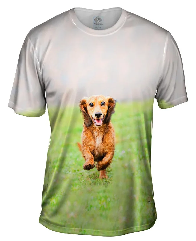 Quick-Dry Tee-Dachshund Athlete