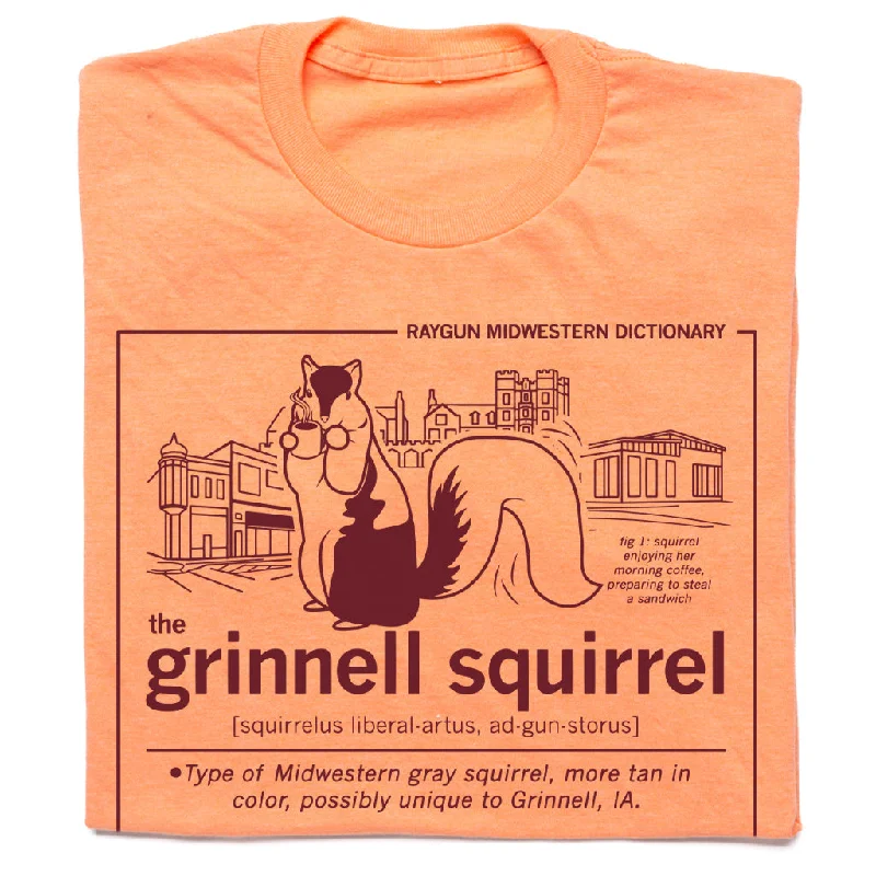 Relaxing Tee-Grinnell Squirrel Definition (R)