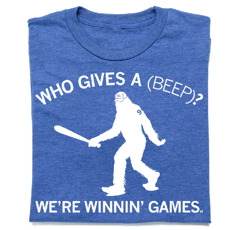 Light Cotton Tee-We're Winnin Games