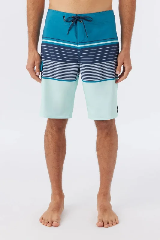 High-Performance Shorts-Lennox Stripe 21" Boardshorts