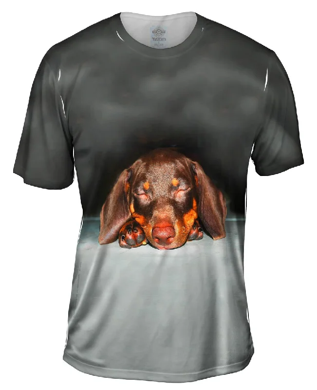 Fun Vibe T-shirt-Dachshund Dreaming