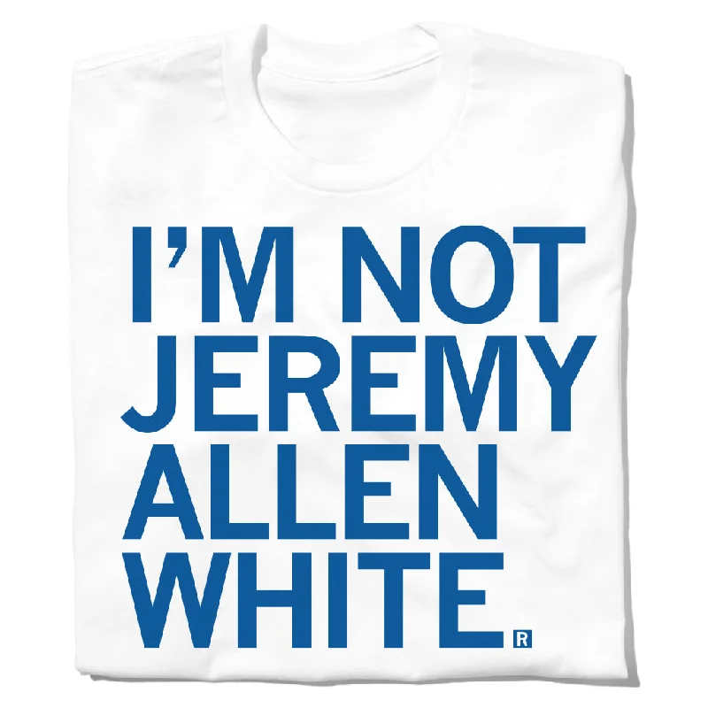 Relaxed Fit T-shirt-I'm Not Jeremy Allen White