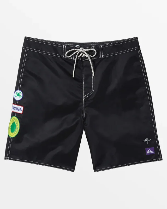 Printed Shorts-Rick Griffin Nylon Boardshorts