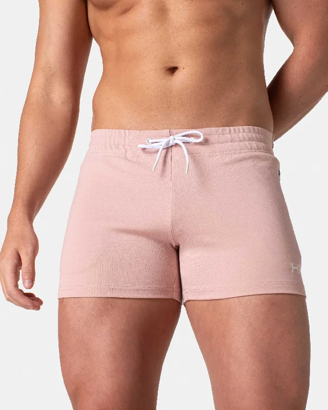 Summer Shorts-Squat 3.5" Shorts - Dusty Pink